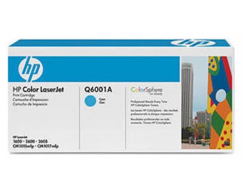 TONER HP Q6001A Nº124A CIAN 2.000PAG (Espera 4 dias)