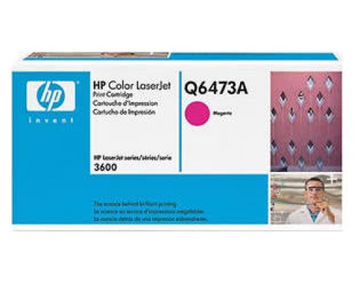DESCATALOGADO - HP Laserjet Color 3600 Toner Magenta, 4.000 Paginas