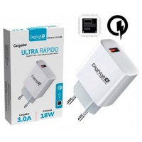 CARGADOR USB ULTRA RAPIDO DIGIVOLT QC-2446 CONECTOR