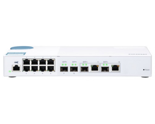 QNAP QSW-M408-2C Switch 8xGbE 2x10GbE Combo