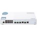 QNAP QSW-M408-2C Switch 8xGbE 2x10GbE Combo