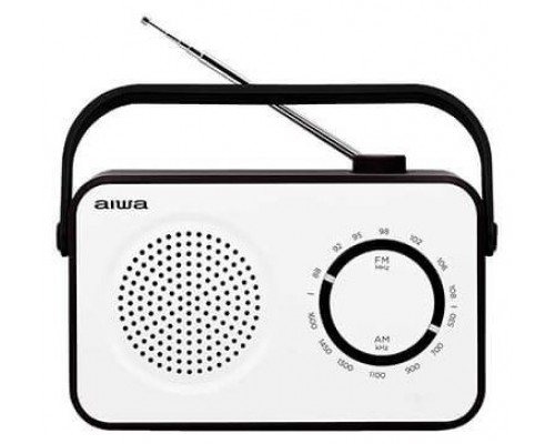 RADIO VINTAGE AIWA R-190BW AM/FM ALTAVOZ 4 Y JACK