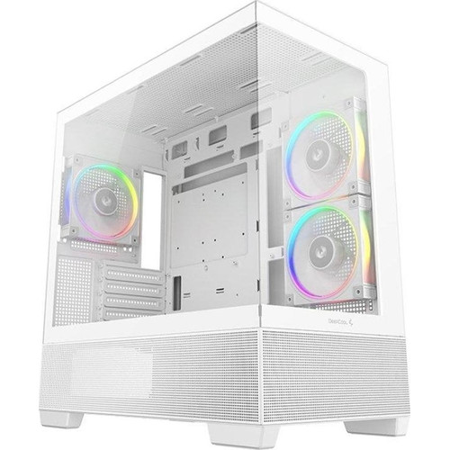CAJA ATX SEMITORRE DEEPCOOL CG380 3F WH CRISTAL TEMP-SX13 CAJA ATX SEMITORRE DEEPCOOL CG380 3F WH CRISTAL TEMP