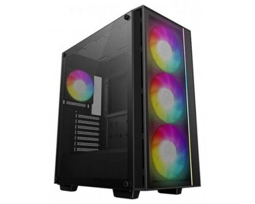CAJA MICRO-ATX SEMITORRE DEEPCOOL MATREXX 55 3F RGB