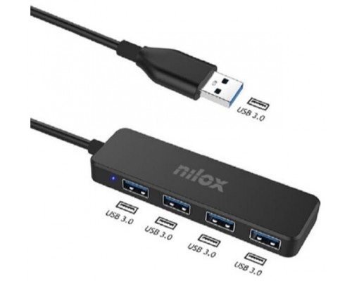 HUB NILOX 4 PUERTOS USB 3.0