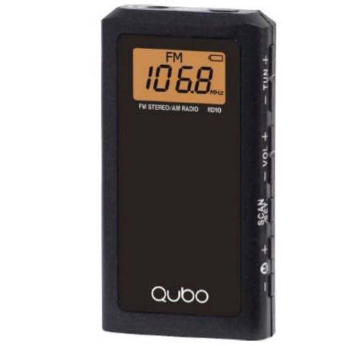 RADIO QUBO RD-10 BK