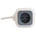3Go REG4CUBEUSB - Regleta 4 tomas - 2 x USB 2.4A -