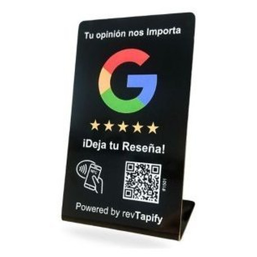 STAND NFC PARA RESEÑAS DE GOOGLE-SX7 STAND NFC PARA RESEÑAS DE GOOGLE