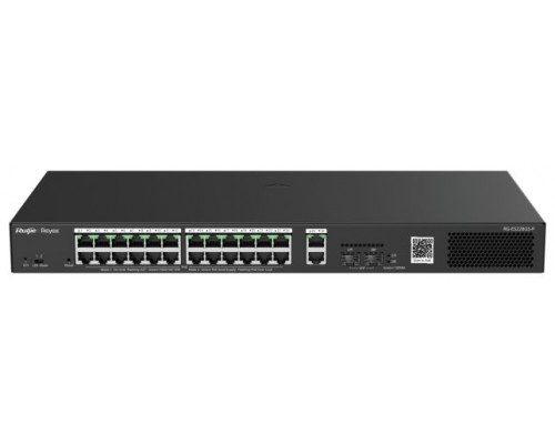 RUIJIE RG-ES228GS-P GIGABIT POE 26 POE 2 RJ45 370W