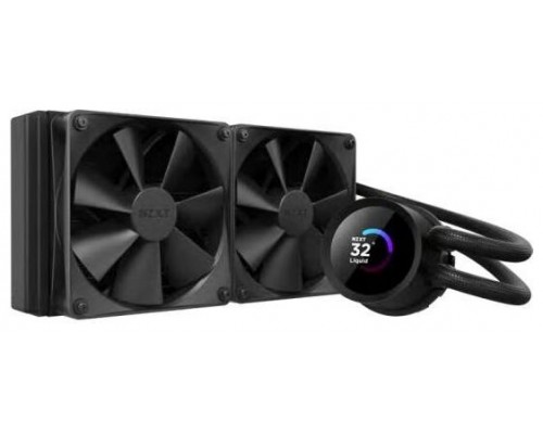 NZXT Kraken 240 Procesador Sistema de refrigeración líquida todo en uno 12 cm Negro 1 pieza(s) (Espera 4 dias)