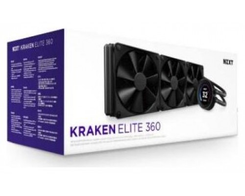 REFRIGERADOR LIQUIDO CPU NZXT KRAKEN ELITE 360 3X120