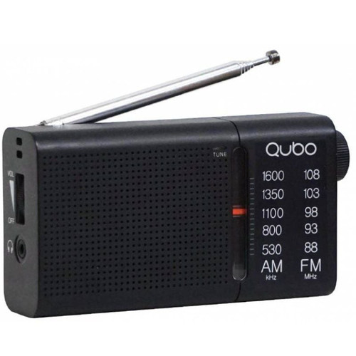RADIO QUBO R-S2 BK