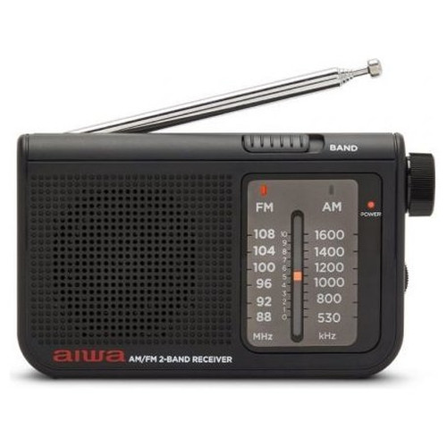 RADIO ANALOGICA CON ALTAVOZ AIWA RS-55 BLACK-SX6 RADIO ANALOGICA CON ALTAVOZ AIWA RS-55 BLACK