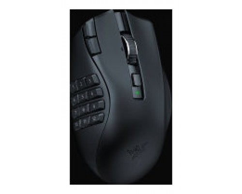 Razer Naga V2 HyperSpeed ratón mano derecha RF Wireless + Bluetooth Óptico 30000 DPI (Espera 4 dias)