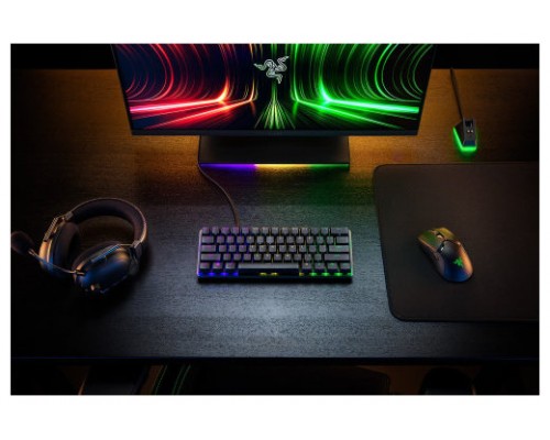 Razer Huntsman Mini teclado USB QWERTY Inglés de EE. UU. Negro (Espera 4 dias)