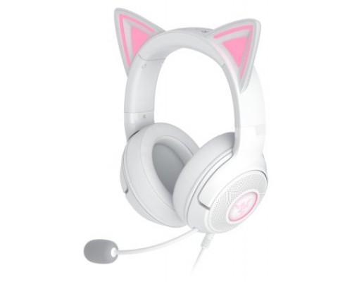 AURICULARES RAZER KRAKEN KITTY V2 BT BLANCO (RZ04-04860600-R3M1) (Espera 4 dias)