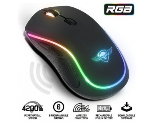 Spirit of Gamer Raton Inalambrico Pro M9 Rgb