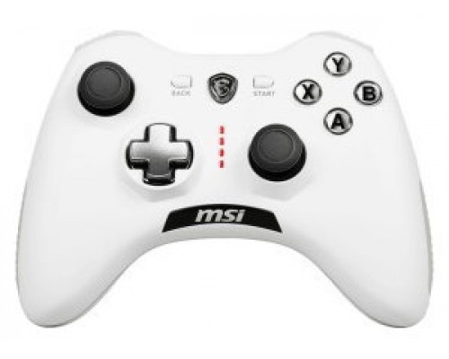 MSI Force GC20 V2 Blanco USB 2.0 Gamepad Analógico/Digital Android, PC (Espera 4 dias)