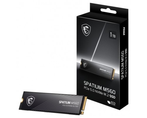 SSD MSI SPATIUM M560 PCIe 5.0 NVMe M.2 1TB (Espera 4 dias)