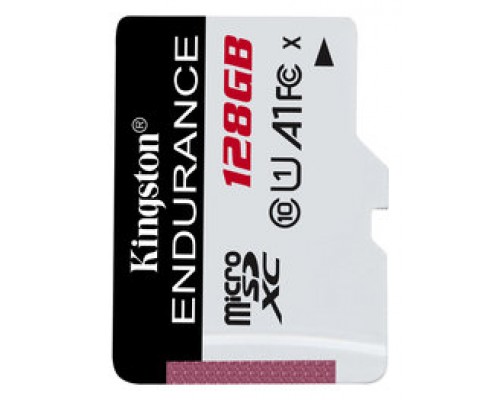 Kingston Technology High Endurance memoria flash 128 GB MicroSD Clase 10 UHS-I (Espera 4 dias)