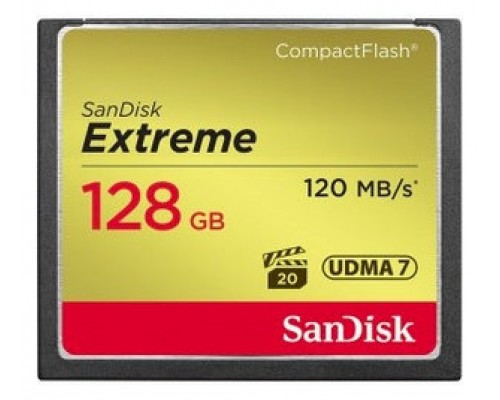 SanDisk CF Extreme 128GB memoria flash CompactFlash (Espera 4 dias)