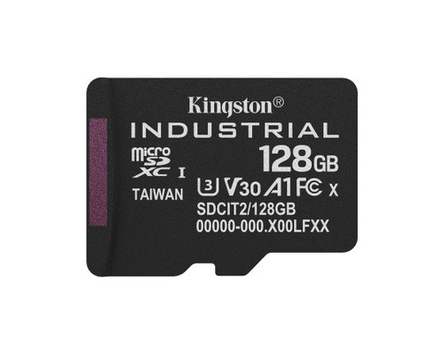 Kingston Technology Tarjeta 128GB microSDXC Industrial C10 A1 pSLC paquete individual sin adaptador (Espera 4 dias)-SX47 Kingston Technology Tarjeta 128GB microSDXC Industrial C10 A1 pSLC paquete individual sin adaptador (Espera 4 dias)