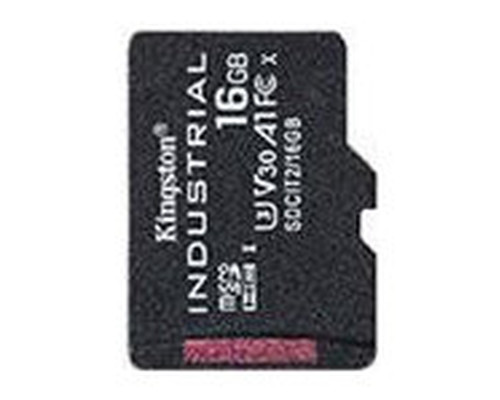 16GB microSDHC Industrial Card SingleKingston Industrial - T-SX10 16GB microSDHC Industrial Card SingleKingston Industrial - T