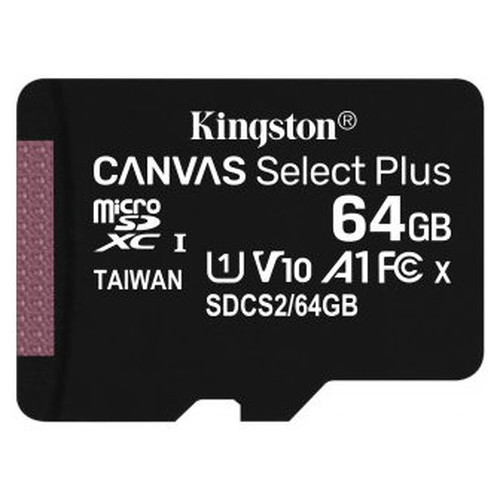 MEMORIA SD MICRO 64GB KINGSTON CLASE 10 + ADAPTADOR-SX5 MEMORIA SD MICRO 64GB KINGSTON CLASE 10 + ADAPTADOR