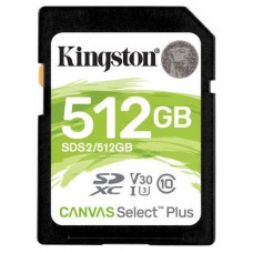 Kingston SDS2/512GB SDXC 512GB clase 10