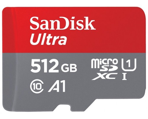 SanDisk Ultra memoria flash 512 GB MicroSDXC Clase 10 (Espera 4 dias)