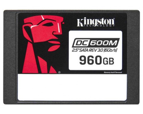 Kingston Technology DC600M 2.5" 960 GB Serial ATA III 3D TLC NAND (Espera 4 dias)
