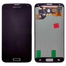 Pant. Tactil + LCD + Marco Compatible Samsung Galaxy S5 Negro (Espera 2 dias)