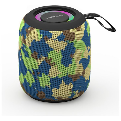 ALTAVOZ PORTATIL GEMBIRD 8W BT LED RGB CAMUFLAJE