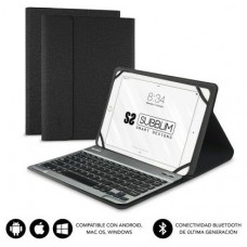 SUBBLIM Funda con Teclado KEYTAB PRO BLUETOOTH 10,1" Black (Espera 4 dias)