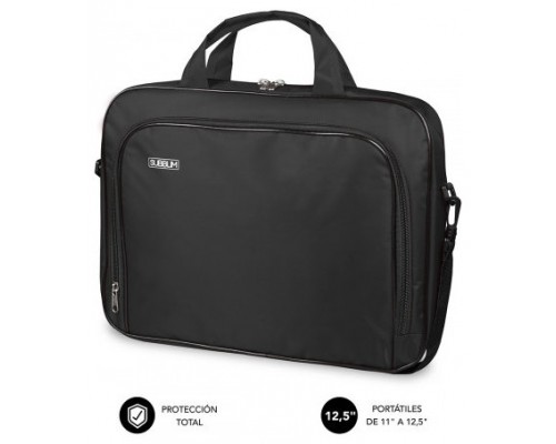 MALETIN OXFORD 11""-12.5"" NEGRO SUBBLIM (Espera 4 dias)