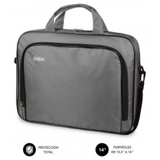 SUBBLIM Maletín Ordenador Oxford Laptop Bag 13,3"-14" Grey (Espera 4 dias)