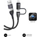 SUBBLIM CABLE TOP 4IN1 60W C-C-L-A 1,2M (Espera 4 dias)