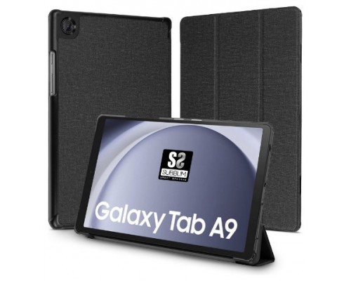 FUNDA TABLET SHOCK CASE SAMSUNG TAB A9 8.7"" NEGRO SUBBLIM (Espera 4 dias)