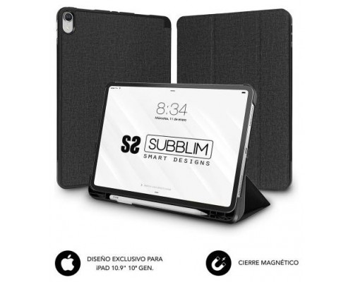 FUNDA TABLET IPAD 10.9"" 10 Gen NEGRO SUBBLIM (Espera 4 dias)