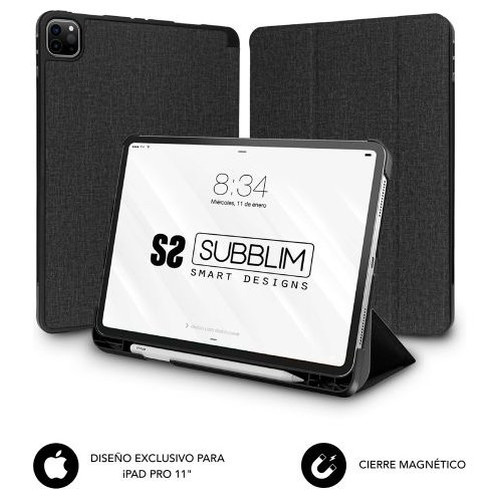 FUNDA TABLET SUBBLIM SHOCK CASE IPAD PRO 11" 2021/20/18 BLACK