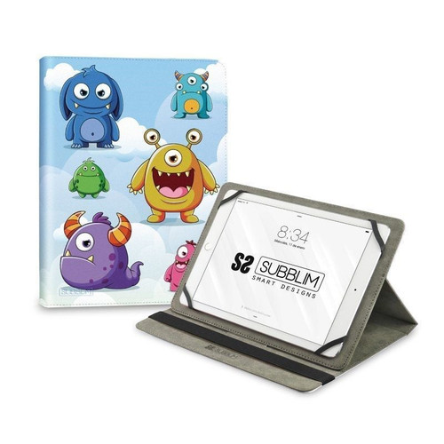 FUNDA TABLET UNIVERSAL TRENDY CASE MONSTERS 11" (Espera 4 dias)
