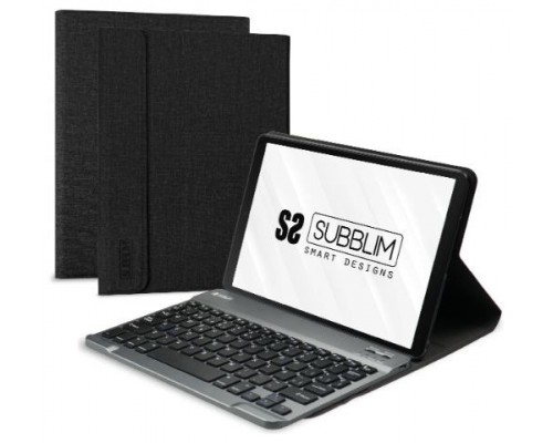 SUBBLIM Funda con teclado KeyTab Pro BT Samsung GT A8 10.5“ X200/205 (Espera 4 dias)