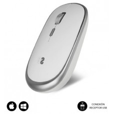 RATÓN ÓPTICO INALÁMBRICO WIRELESS MINI MOUSE SILVER (Espera 4 dias)