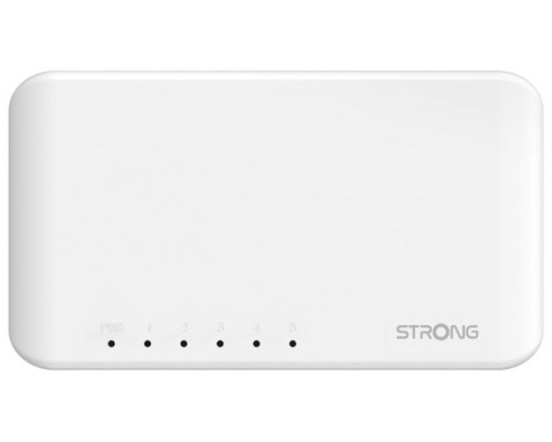 Strong SW5000P switch Gigabit Ethernet (10/100/1000) Blanco (Espera 4 dias)