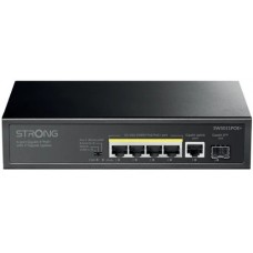 STRONG SWITCH 4 POE CON ENLACES ASCENDENTES 2 GIGABIT (Espera 4 dias)-SX10 STRONG SWITCH 4 POE CON ENLACES ASCENDENTES 2 GIGABIT (Espera 4 dias)