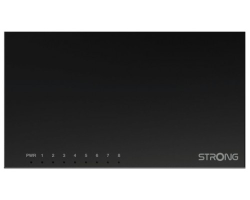 Strong SW8000M switch Gigabit Ethernet (10/100/1000) Negro (Espera 4 dias)