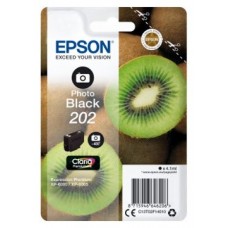 EPSON Singlepack Photo Black 202 Claria Premium Ink con RF