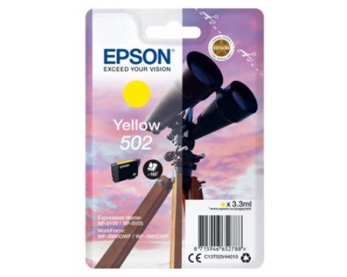 TINTA EPSON C13T02V440 502 AMARILLO (Espera 4 dias)