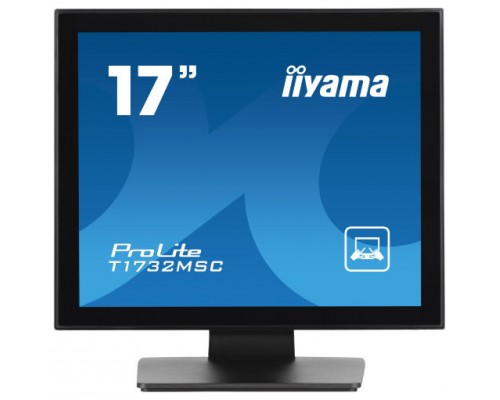 iiyama ProLite T1732MSC-B1SAG pantalla para PC 43,2 cm (17") 1280 x 1024 Pixeles Full HD LED Pantalla táctil Mesa Negro (Espera 4 dias)
