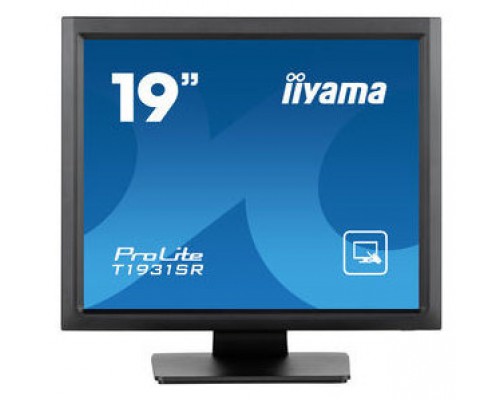 iiyama ProLite T1931SR-B1S pantalla para PC 48,3 cm (19") 1280 x 1024 Pixeles SXGA LCD Pantalla táctil Negro (Espera 4 dias)